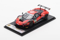 Looksmart LSRC212 1:43 Ferrari 296 GT3 DTM 2025 Modellauto Rot