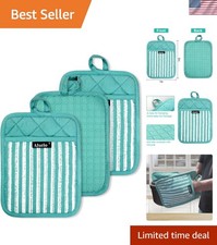 Professional Silicone Pot Holders Set of 3 | ...