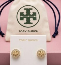 NEW Tory Burch Kira Huggies Earrings Must-Have Chic Everyday Jewelry