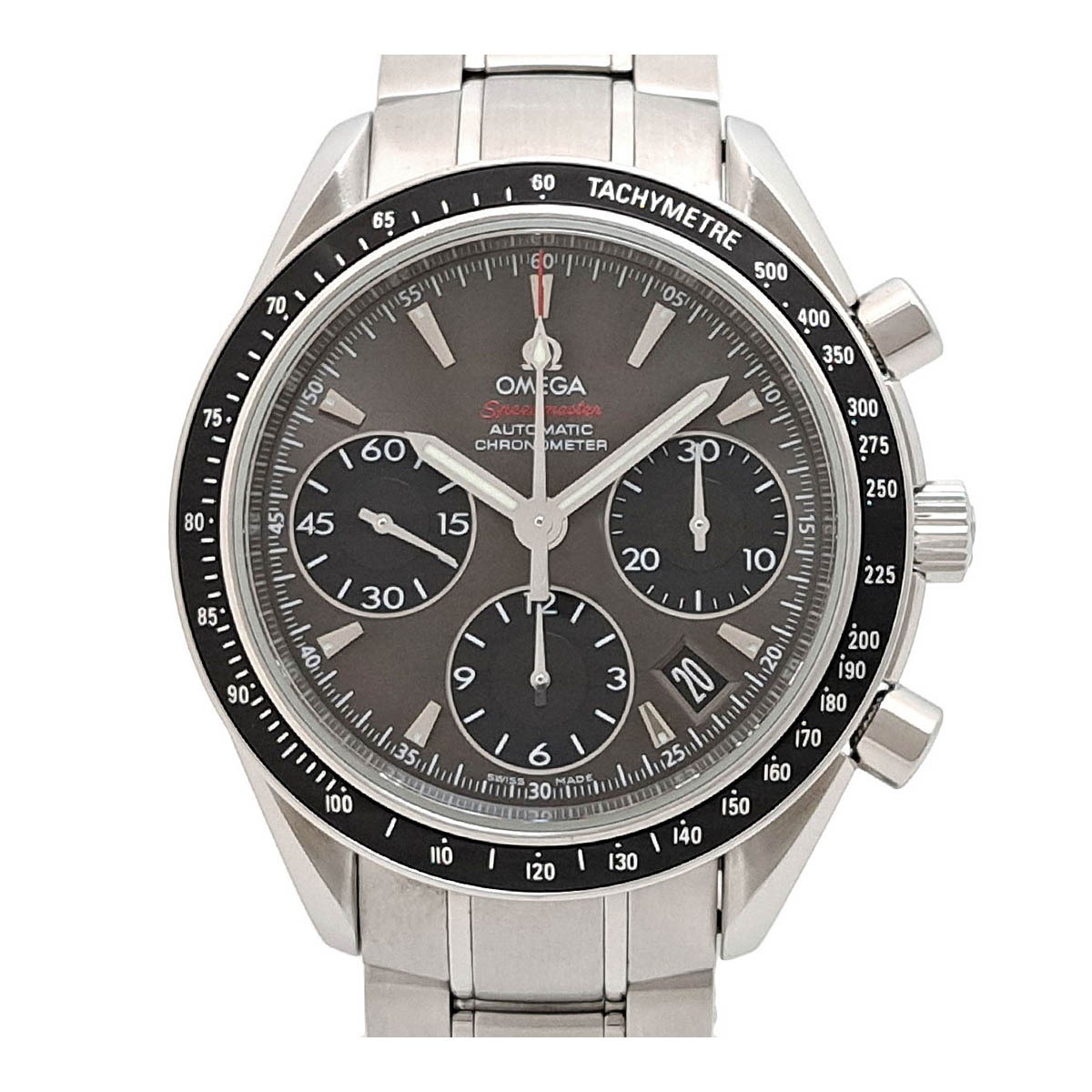 Omega Speedmaster Chronograph Date 323 Auto Steel Watch 65535