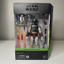 Star Wars Black Series Boba Fett Deluxe Figure. ROTJ DELUXE Boba Fett