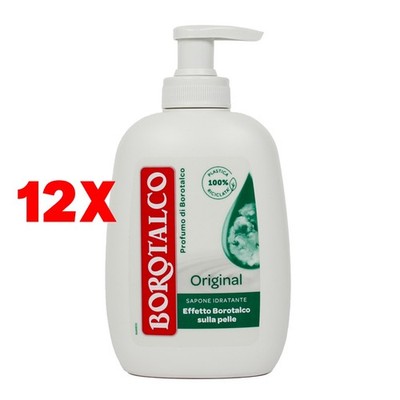 12 x Borotalco Flüssigseife Handfeuchtigkeitsspendend 250 ml