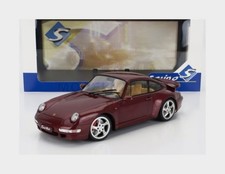 SOLID 1810102 PORSCHE - 911 993 TURBO COUPE 1993 - ARENA RED - 1/18