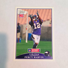 Topps 2009 Kickoff Percy Harvin Rookie Base #149 Minnesota Vikings NFL Card. rookie card picture