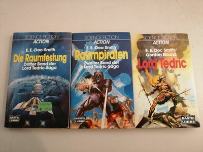 E. E. Doc Smith - Lord Tedric Saga 1-3 komplett - Bastei Lübbe SF TB K236-2 Smit
