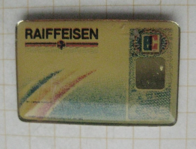 RAIFFEISEN GELDKARTE .............................. Bank / Sparkasse Pin (153f)