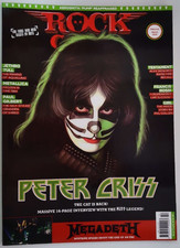 Rock Candy magazine #54 2026 Kiss Peter Criss, Megadeth Jethro Tull Metallica