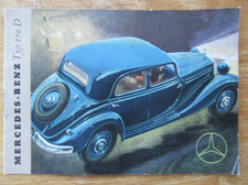 Oldtimer Werbung / Kleines Prospekt / Broschüre Mercedes Benz  Typ170 D