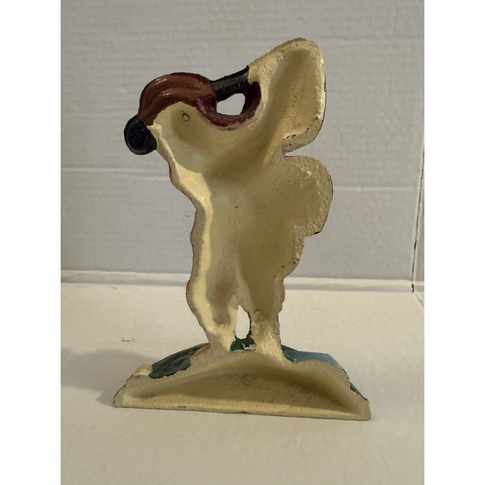 Vintage Cast Iron Door Stop Golfer, With Box Great Condition Fast Shipping!