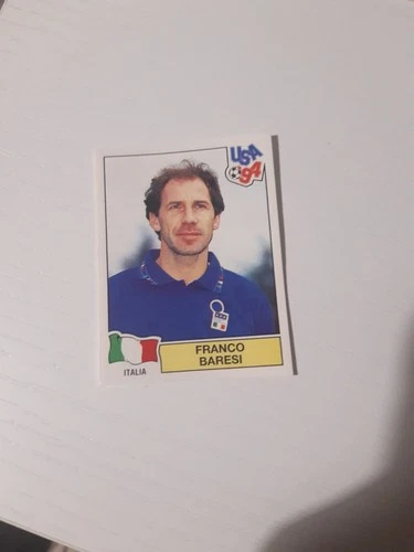 USA 94 WC Panini 304 Baresi Figurina Nuova con velina