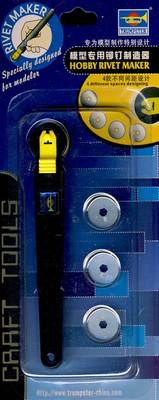 Trumpeter Hobby Rivet Maker 4 Toothed Wheels for Rivet Depressions ...