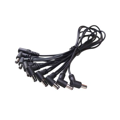 MOOER PDC-8A Mary Chain - Multi DC Stromkabel mit 8 rechtwinkligen Steckern