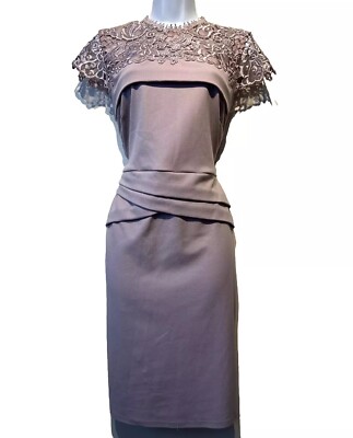 STUNNING SPECIAL OCCASION FORMAL SHIFT DRESS MAUVE