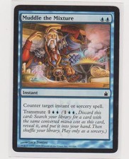 1x Muddle The Mixture - Ravnica: City of Guilds MtG Magic Blue Common NMINT