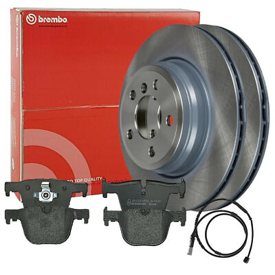 BREMBO Bremsscheiben Satz 330mm + Beläge WAKO Hinten für BMW F30-F36