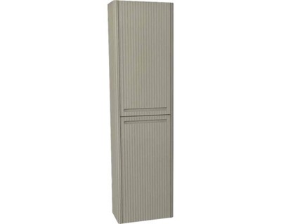 Hängehochschrank mit 2 Türen und Wäschekorb Devo Gloria 2.0 rechts BxHxT 40x172x