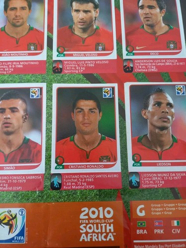 Panini World Cup South Africa 2010 Football Sticker Album Book 100% Complete - Picture 13 of 14