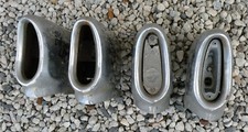 X Chrysler Desoto New Triple Plated Chrome Left Front Bumper Guard 1956 56 Oem