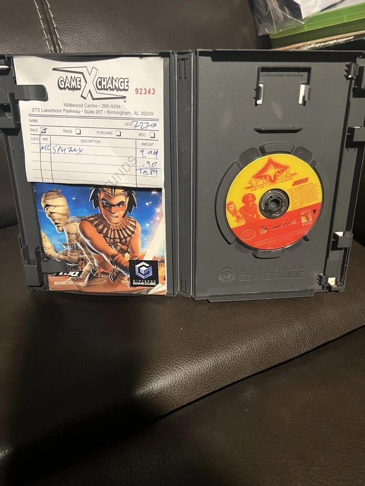 Juego Sphink And The Cursed Mummy Nintendo GameCube Foto 2 de 2