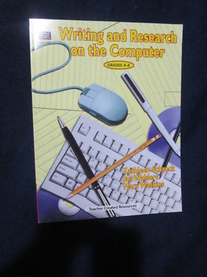 Writing and Research on the Computer by Kathleen Schrock 2001, PB/CD Rom New