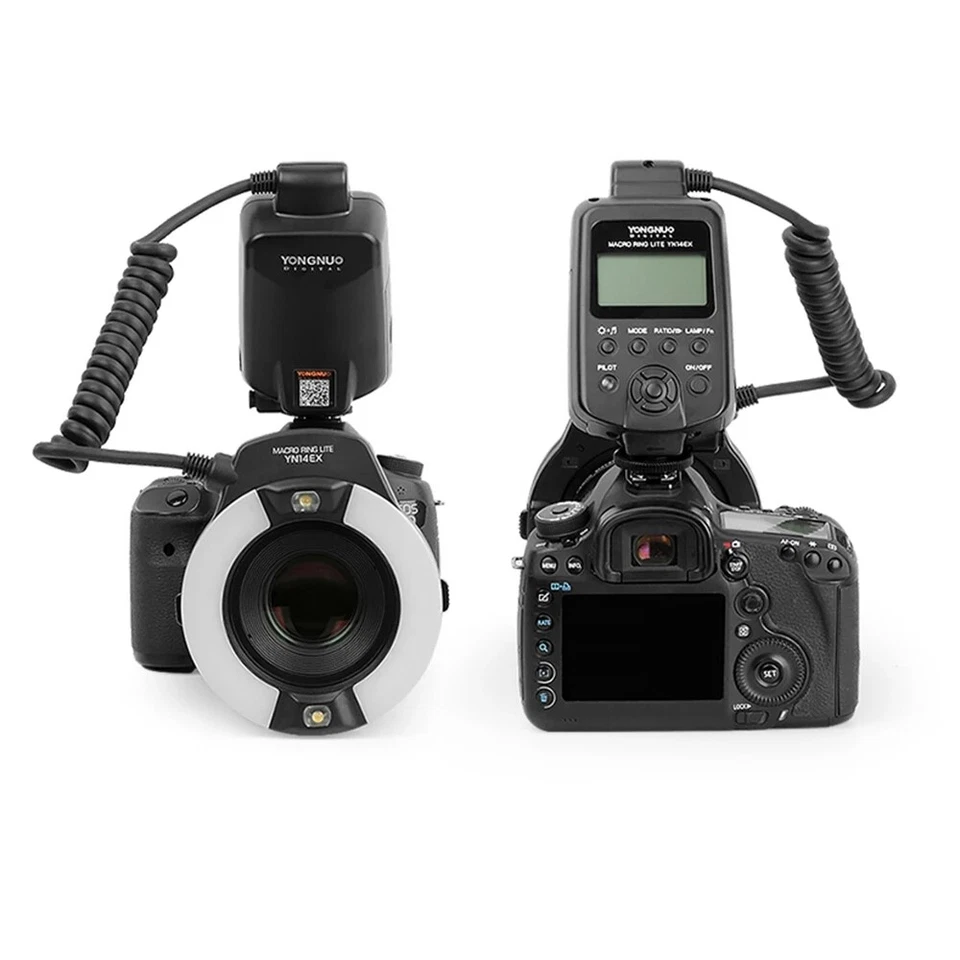 YONGNUO YN-14EX TTL LED Macro Ring Lite Flash Light for Canon 5D 6D 7D 60D 700D - Image 4 of 4