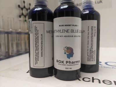 Methylenblau, 1% mit V 10mg/ml USP Pharmaqualität *keine Schwermetallkontamination''!