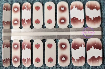 Lilac Bubble Nail Wraps - Ombre Them Up