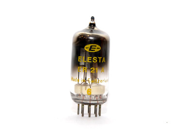 Vintage Elesta ER21A Glimmrelais, Glimm-Triode-Röhre, Cold Cathode Relay, NOS