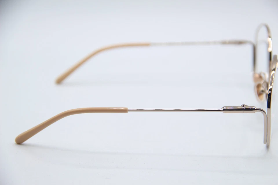 NEW CHLOE CH0168O 002 GOLD PINK AUTHENTIC EYEGLASSES 57-17 - Image 4 of 4