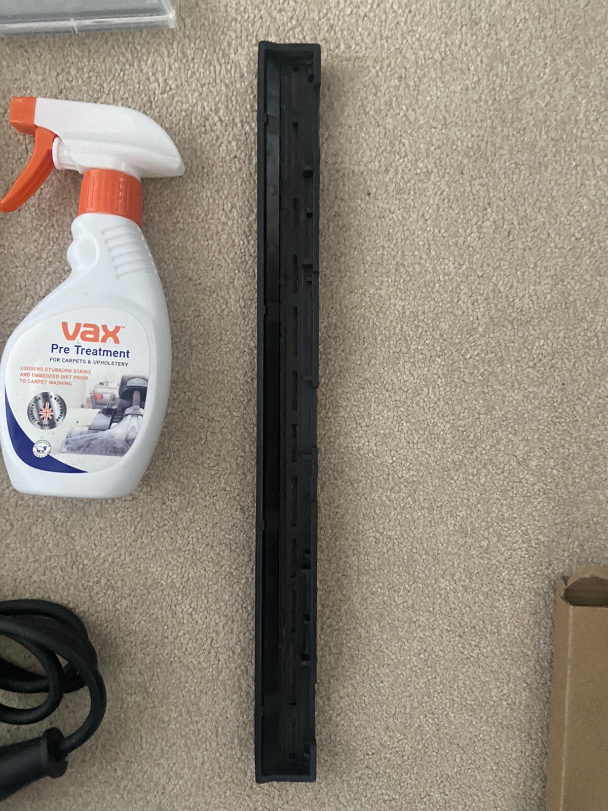 Vax Platinum Accessory Bag, Pretreatment Wand, Hose, Upholstery Wash