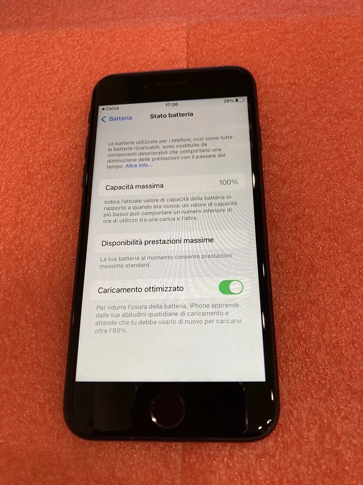 iphone 7 32gb nero usato - stato batteria 100% - ottimo stato - nessun blocco - Immagine 3 di 3