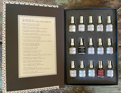 Fresh Index Chronicles VERY RARE Set 15 Mini EDP Spray scents Cant Find Anywhere