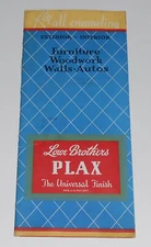 Vintage LOWE BROTHERS PLAX Paint Brochure Interior Exterior Home Fashion York PA