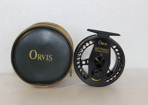 Orvis Battenkill Large Arbor II Fishing Reel & Case - Picture 2 of 15