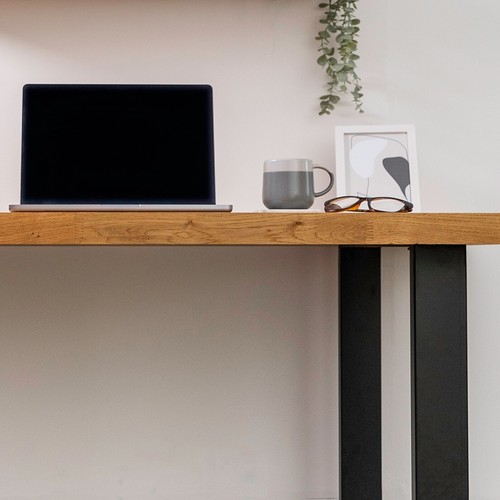 Solid Oak Wooden Table Tops | 1200 x 600 x 27mm | Premium European Wood Desk Top - Picture 4 of 6