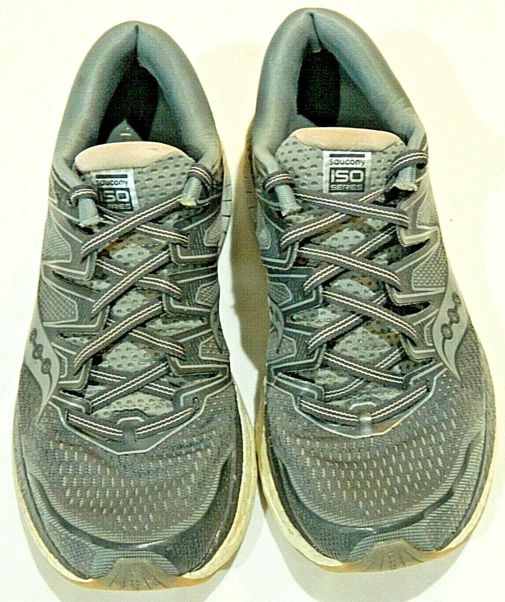 Size Saucony Hurricane ISO Black/Steel for sale online