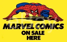 MARVEL COMICS ON SALE HERE 34 x 22 Retail Reproduction Poster / Banner