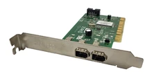 Dell Adaptec AFW-2100 2-Port FireWire IEEE-1394 PCI Controller Card P/N: 0Y9457