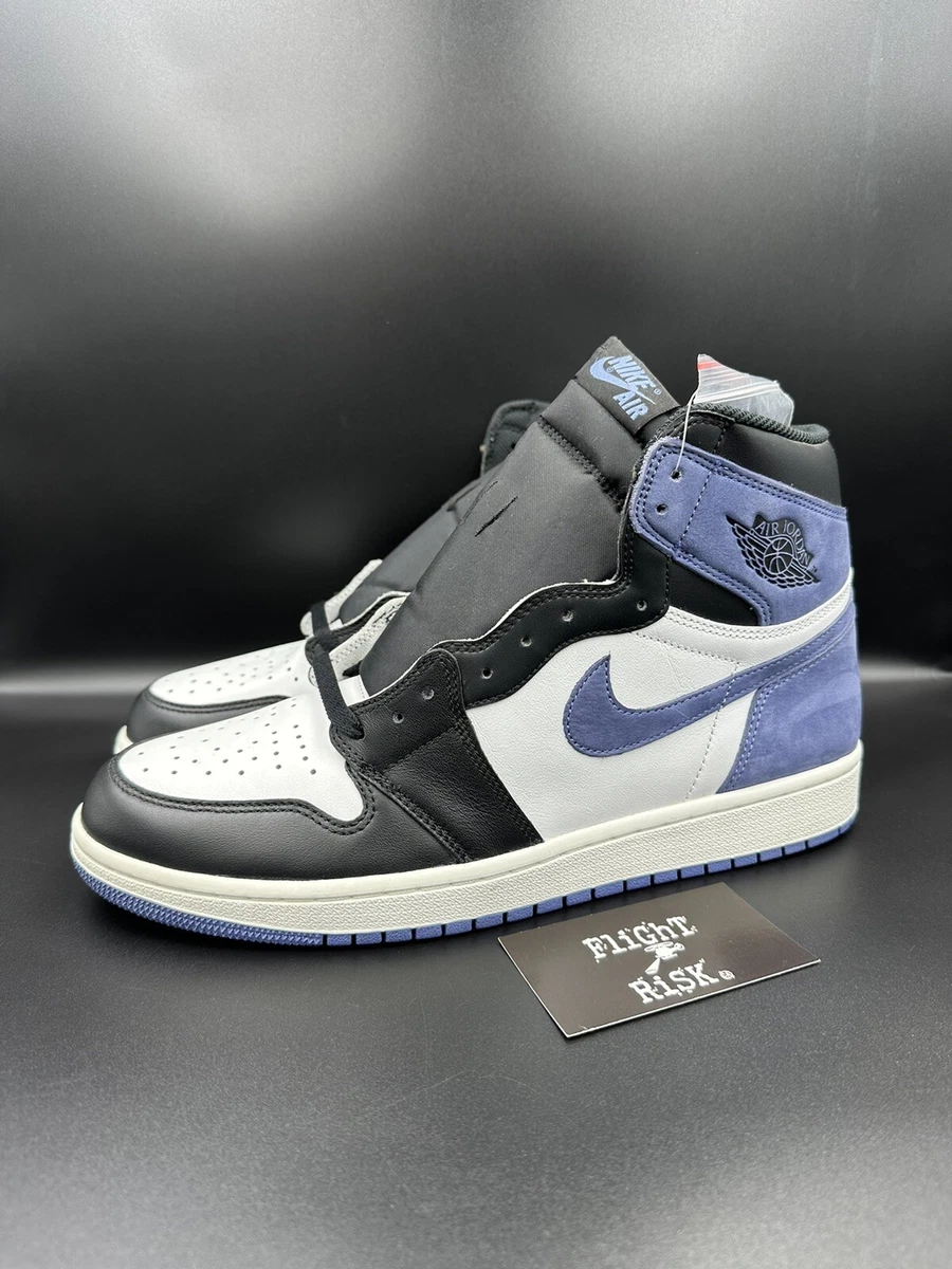 NIKE JORDAN 1 RETRO HIGH BLUE MOON 2018 SIZE 12 MEN 555088 115