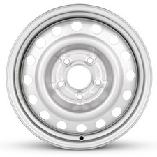 New 15x5.5 Inch Steel Wheel Rim For 2015-2023 Chevy City Express Silver 5 Lug