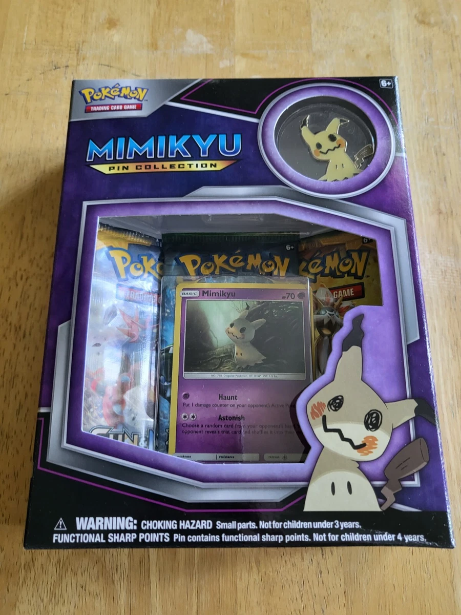 Pokemon TCG: Mimikyu Pin Collection