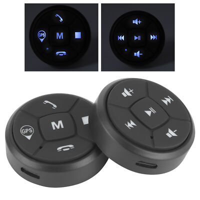Steering Wheel Control Button Volume GPS Wireless Controller Switch