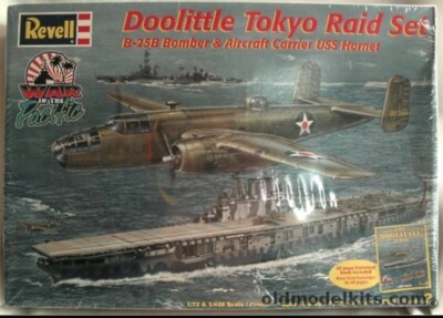 Revell Doolittle Tokyo Raid Set B-25B Bomber & Aircraft Carrier