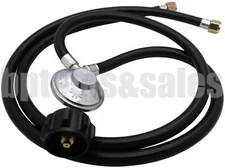39" Y-Splitter Hoses Low Pressure Propane LP Gas Regulator 4 BBQ Grill Burner