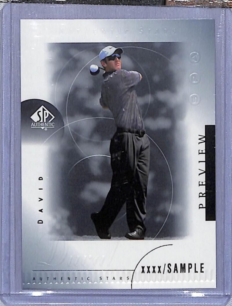 2001 Upper Deck SP Authentic Preview #22 David Duval NM-MT