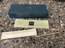 VTG WORKING CROSS CLASSIC 1/20 10K GOLD FILLED BALLPOINT PEN CASE/MANUAL/COVER