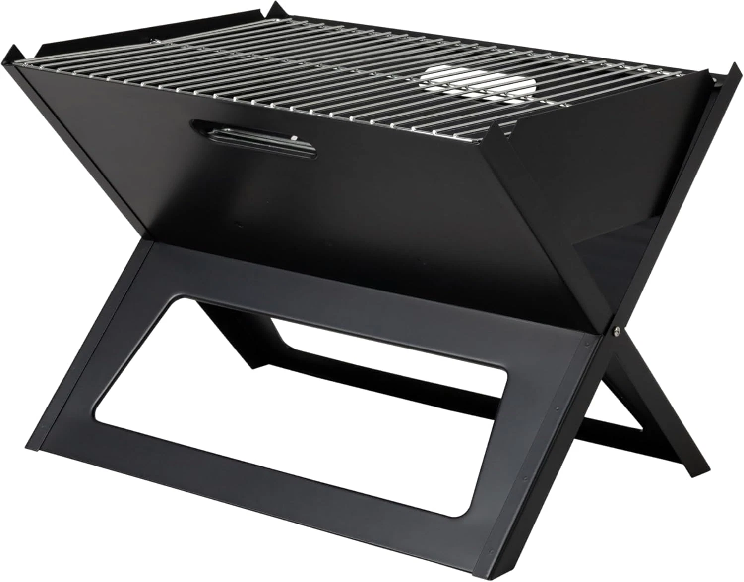 Fire Sense 60508 Notebook BBQ Grill 3.5Mm Cooking Bars Instant Foldable