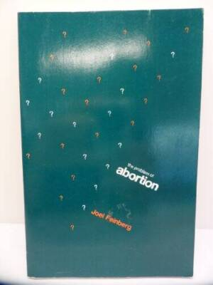 #ad Problem of Abortion Paperback By Feinberg Edited by Joel GOOD $7.41