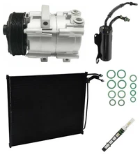 RYC Reman AC Compressor Kit W/ Condenser EG99A Fits E-450 Super Duty 6.8L 2007