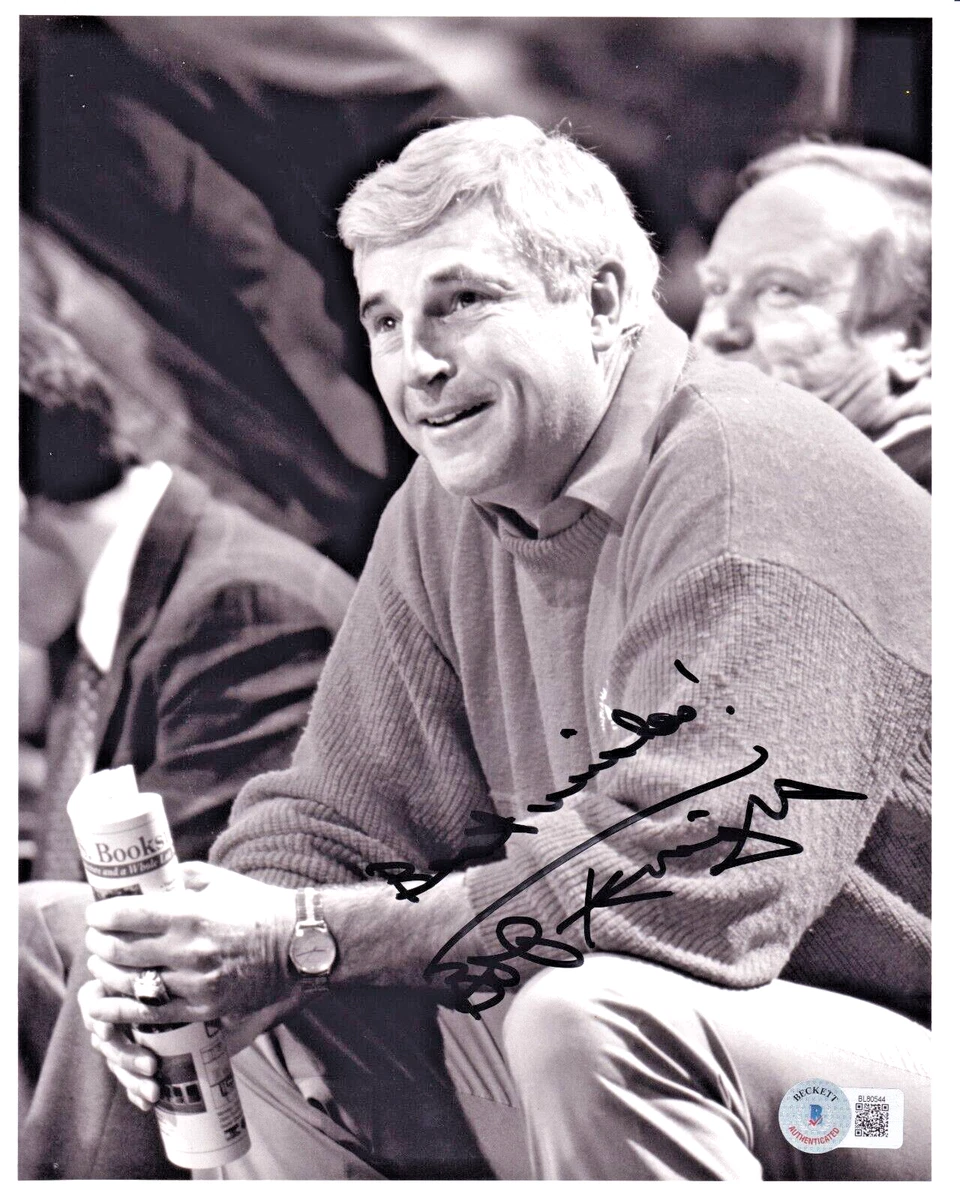 Bob Knight Autograph In Ncaa Basketball Autographed Items for sale